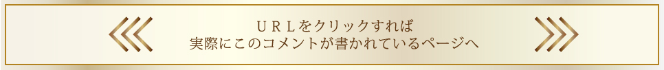 URLをクリックすれば実際にコメントが書かれているページへ